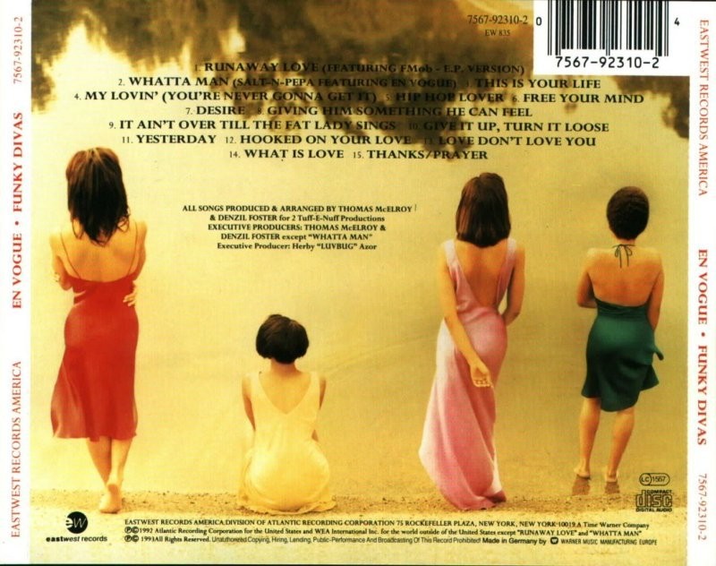 En Vogue  Funky Divas 1993 : Back